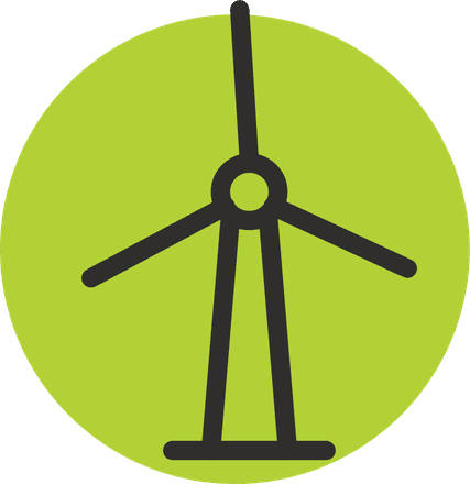 Wind Power recruitment icon